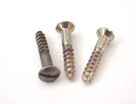DIN95 Slotted Raised Countersunk (oval) Head Wood Screw